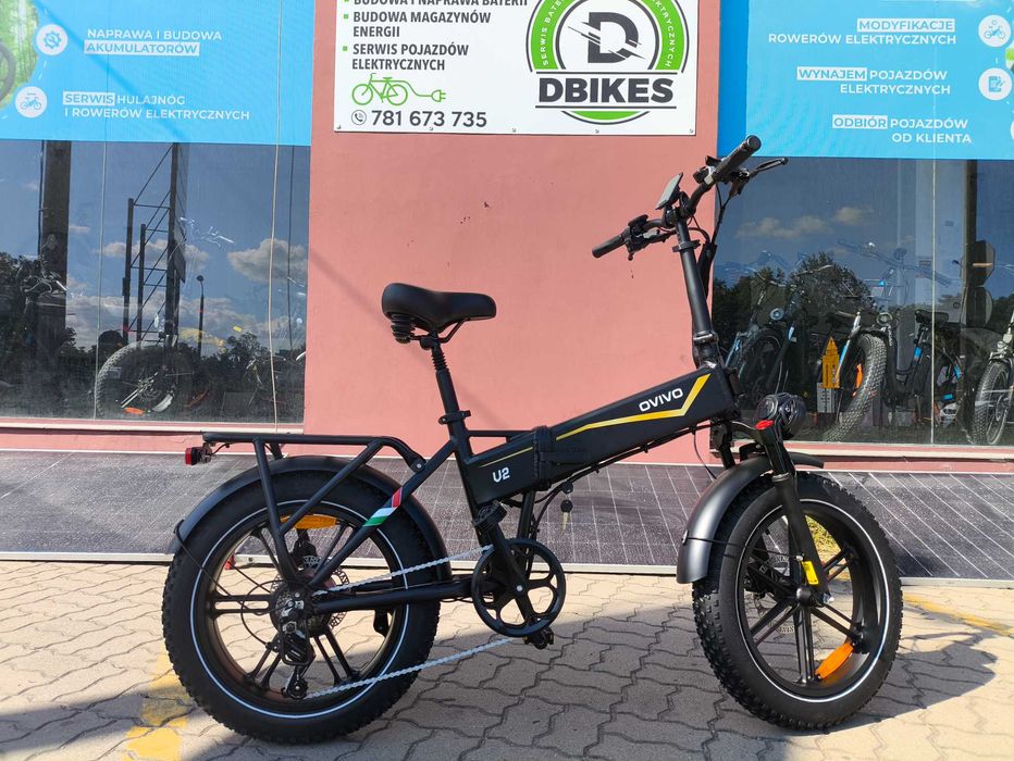 Ovivo V2 składany rower elektryczny Fatbike - zdjęcie 1