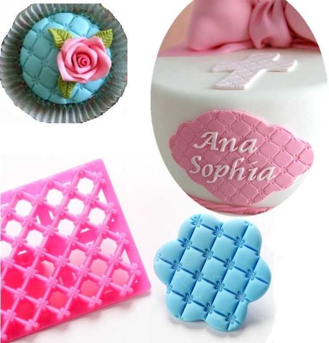 Płytka forma do masy cukrowej lukru muffinek Nowa