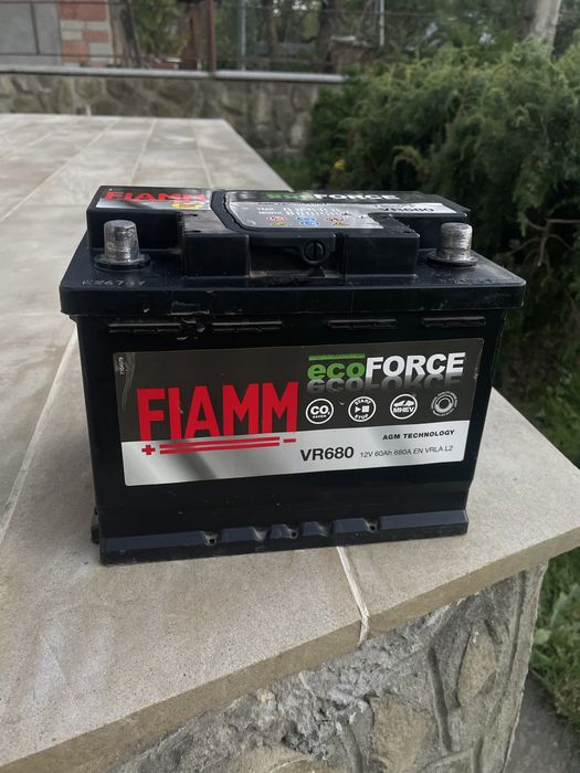 АКБ Акумулятор акум аккумулятор fiamm eco force 12V 60 Ah 680A