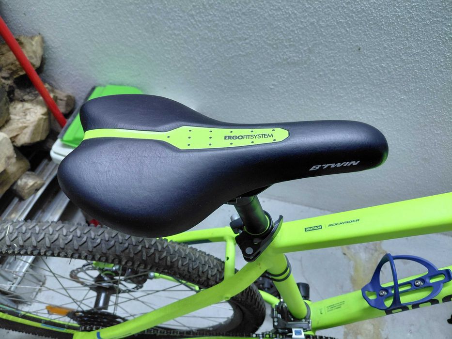 Bicicleta BTT Decathlon Rockrider ST520 Sport Trail Verde — Nova (utilizada 3 vezes)