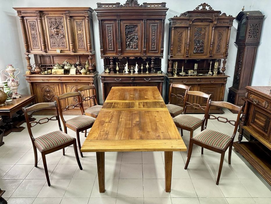 Стіл дубовий розкладний стол стулья 3071