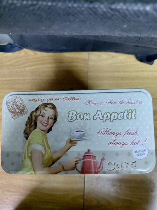 Lata para guardar cereais