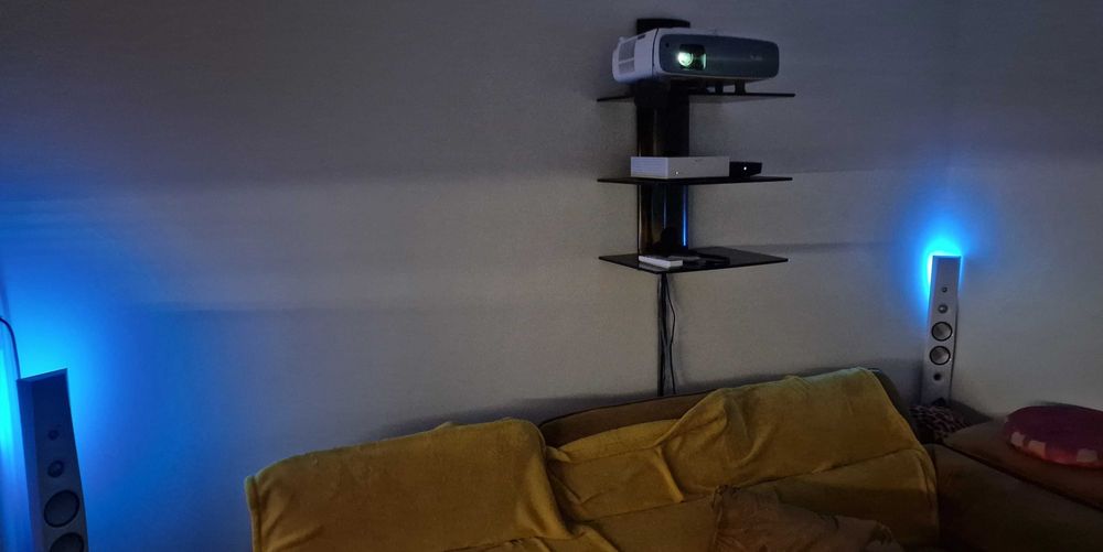 BenQ TK850 projektor, rzutnik,  4 k HDR zestaw z ekran elektr. 110"