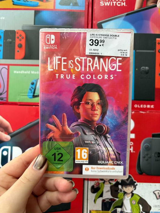 Гра Life is Strange на nintendo,картридж з грою на нінтендо,ліцензія