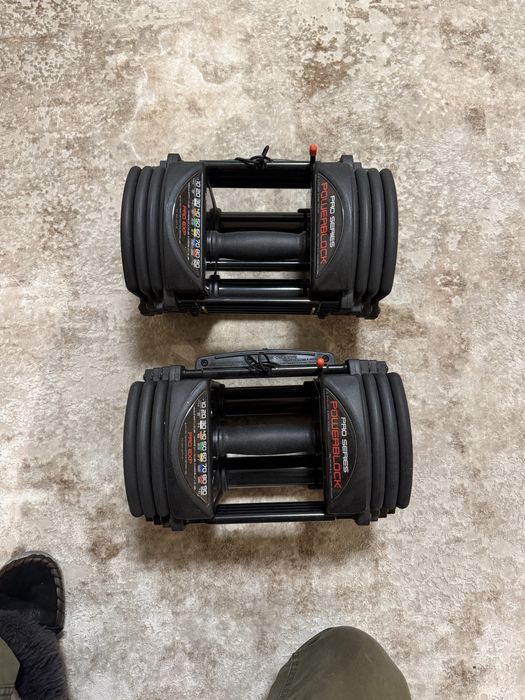 PowerBlock Pro Exp Conjunto Dumbbells Ajustáveis