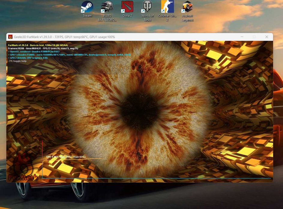 Сучасний Сенсорний 32gb\512gb SSD\ 8*4.2gHz\ nVidia P2000 Підсвітка кл