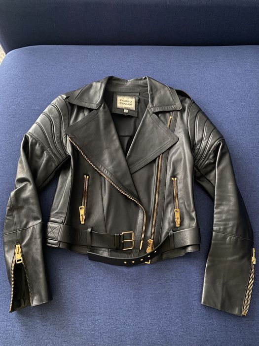 Шкіряна куртка Fausto Puglisi