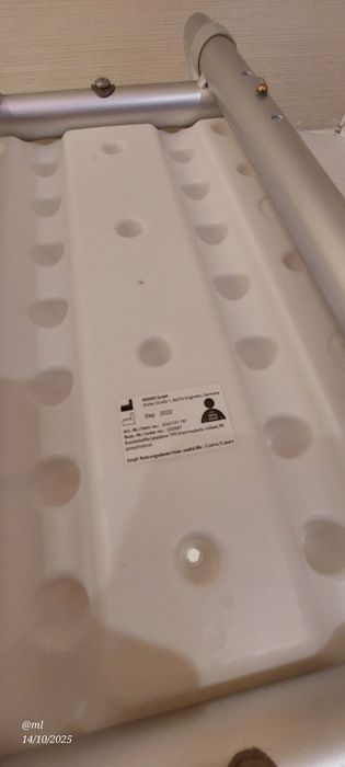 Banco Banheira Expansível 2 em 1. Ideal para Idosos e pós-cirurgias.