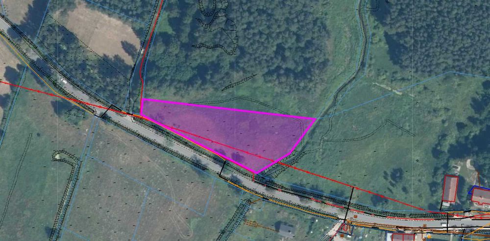 Działka budowlana przy lesie Warmia Mazury