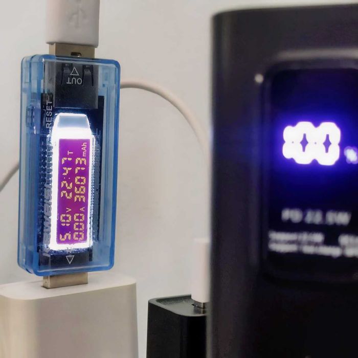Power Bank 50000 mAh 22.5W Fast Charge, PD 20W, 4xUSB + Type-C, дисплей, черный