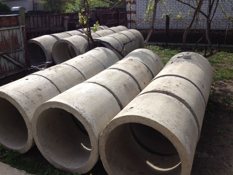 Бурение скважин на воду, кольца колодезные