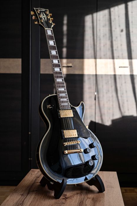 Orville Les Paul Custom Black Beauty - Faber, Euphony Pickups