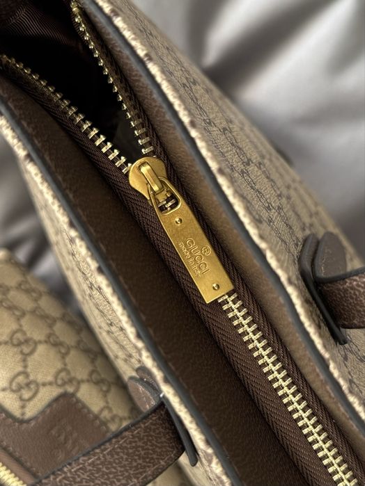 Сумка шопер тоут Gucci комплект косметичка гаманець клатч гуччи GG