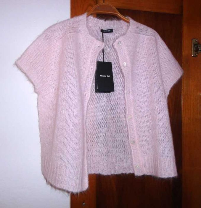 Casaco cardigan alpaca Massimo Dutti