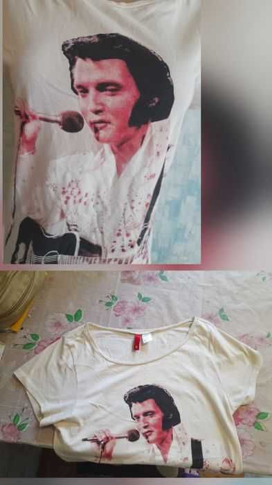 Комплект  Женская футболка и чашка ELVIS PRESLEY