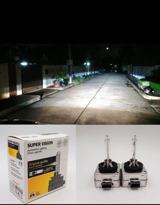 Żarnik xenon D1S+60%