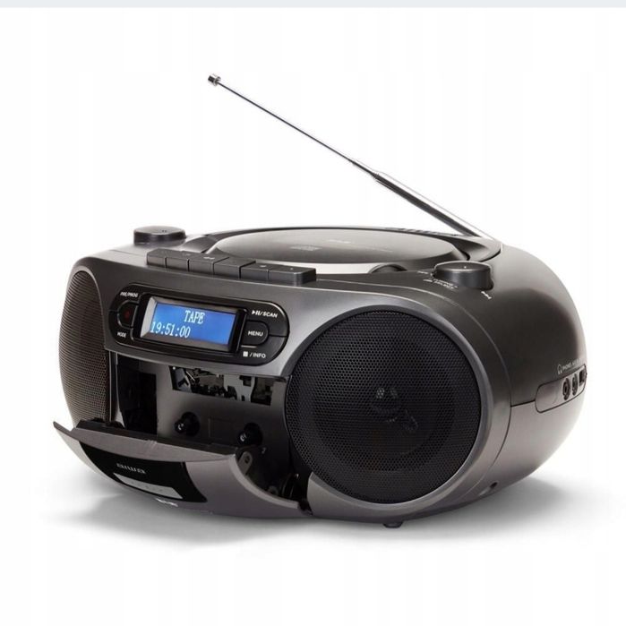 Radioodtwarzacz Aiwa BBTC-660DAB/MG Bluetooth szary