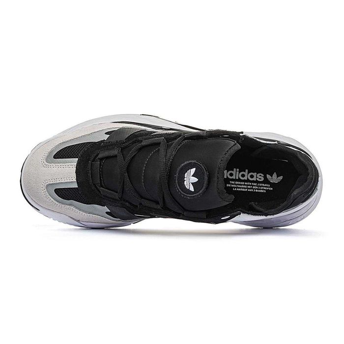 Мужские кроссовки Adidas Niteball Black&White. Размеры 41-45