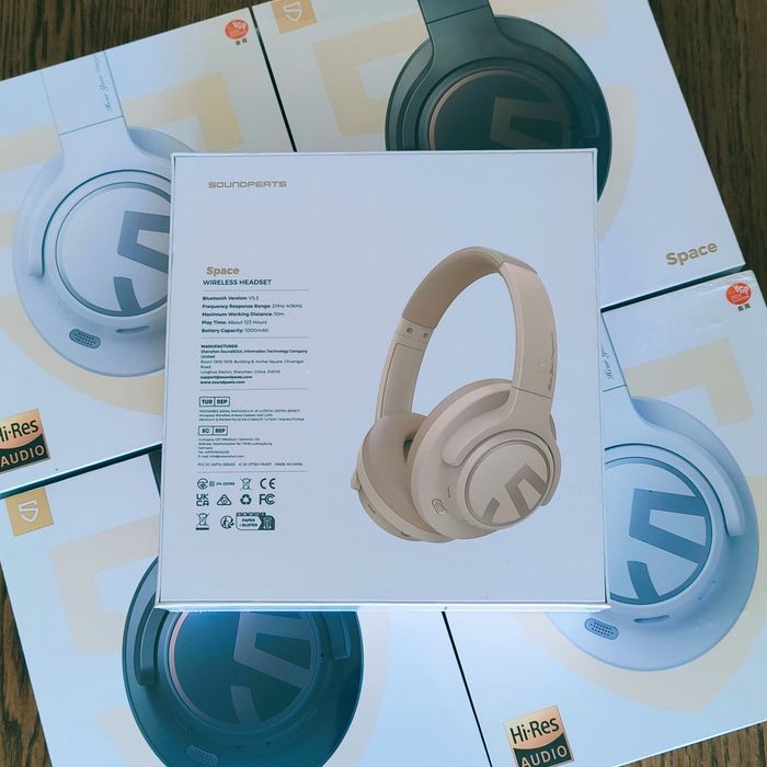 Soundpeats Space Bluetooth навушники Cove Pro повноразмірні Hi-Res Space Pro