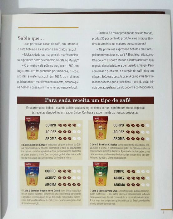 Livro As Melhores Receitas com Café - Ed. Impala