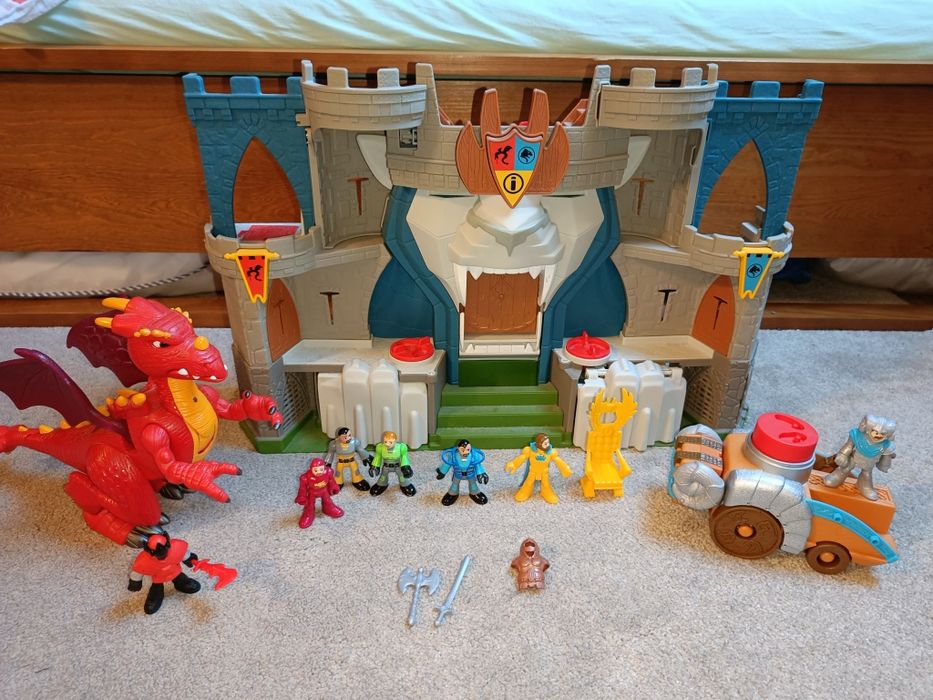 Inaginext Zamek króla i smok królewski