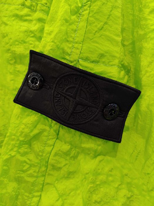 Парка STONE ISLAND 40426 Short Parka Nylon Metal Waffle Print Green