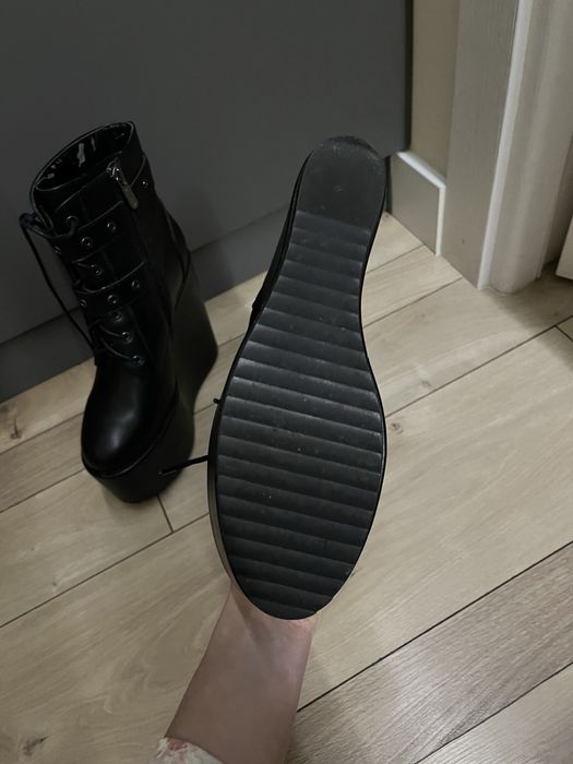 Готичні ботфорти бренду killstar , 39 розмір