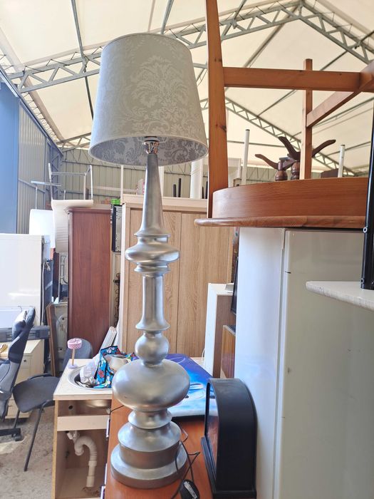 lampa sprawna duża drewniana - możliwy transport