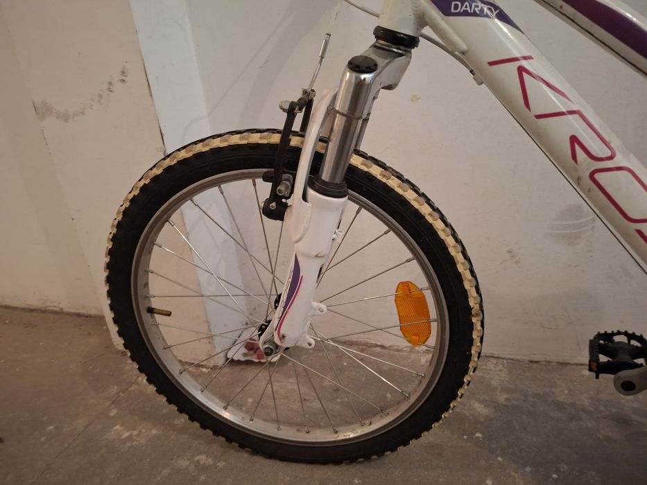 Rower dziecięcy KROSS Darty 20 cali | Biało-różowy |