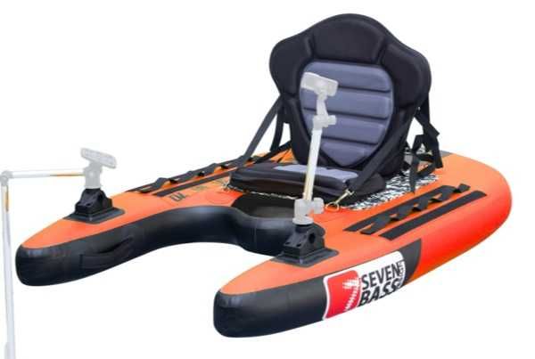 Pato pesca Seven bass nano laranja