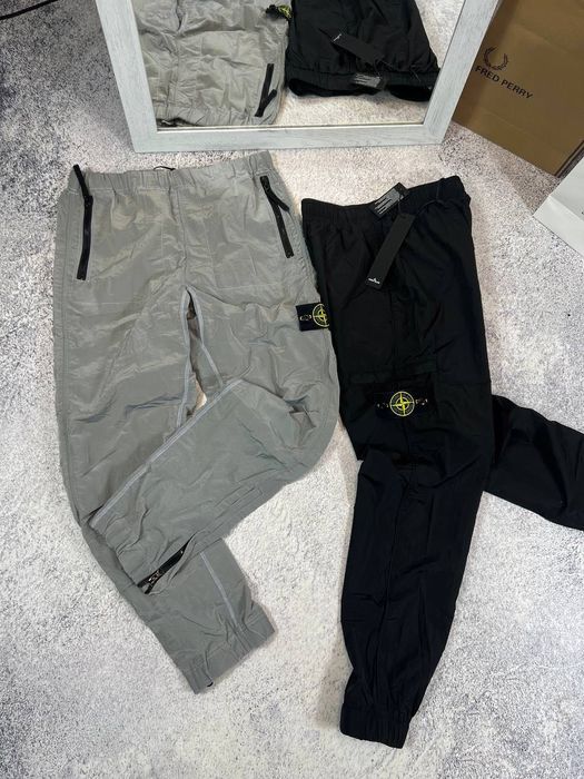 ‼️LUX‼️БЕЗ ПРЕДОПЛАТ‼️Мужские нейлоновые штаны стон Айленд stone island | спортивные штаны стон Айленд | штаны stone island | нейлоновые штаны |