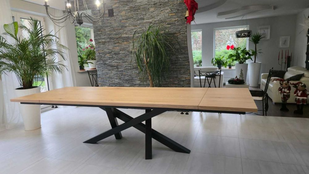 Stół Dębowy LOFT | Industrialny Design na wymiar