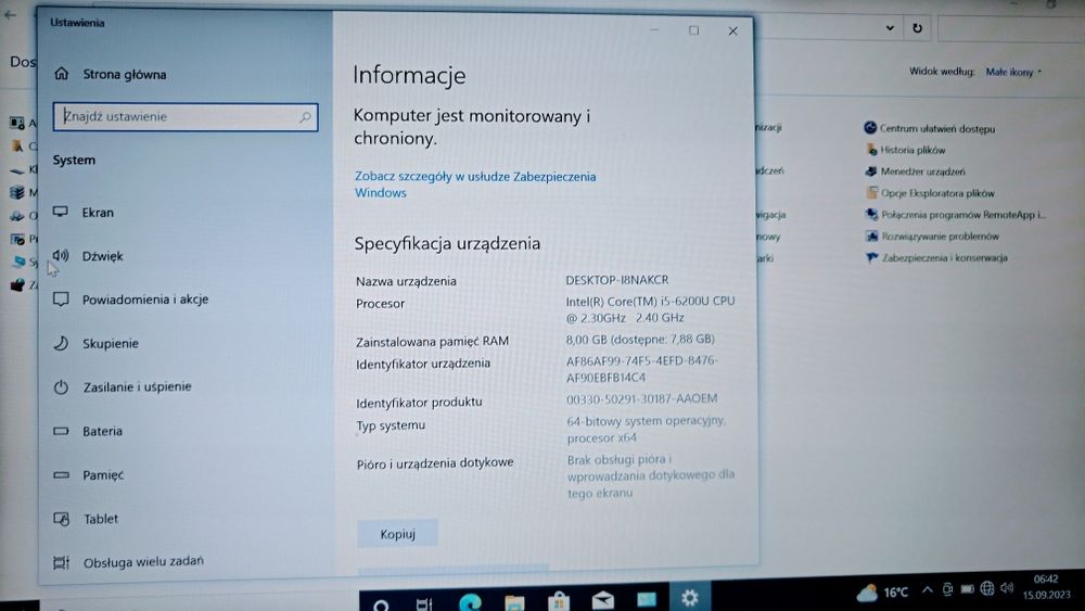 Laptop HP 840 G3, Igła, i5 6200U, 8GB SSD256 GB + Gratis !