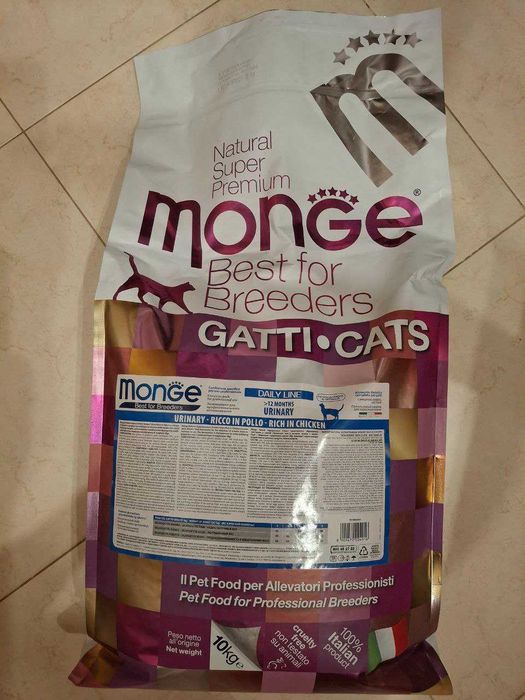 Корм для кошек Monge Cat Urinary