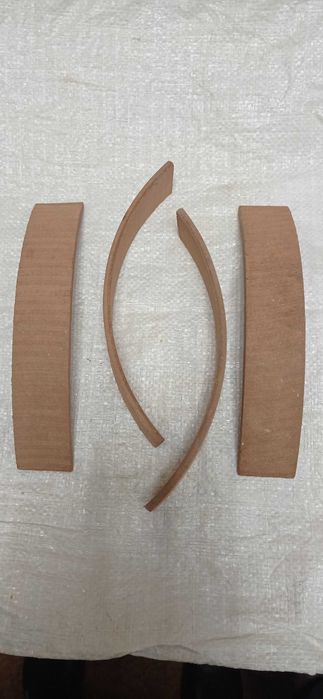 Комплект задних тормозных накладок ВАЗ 2108-21015.