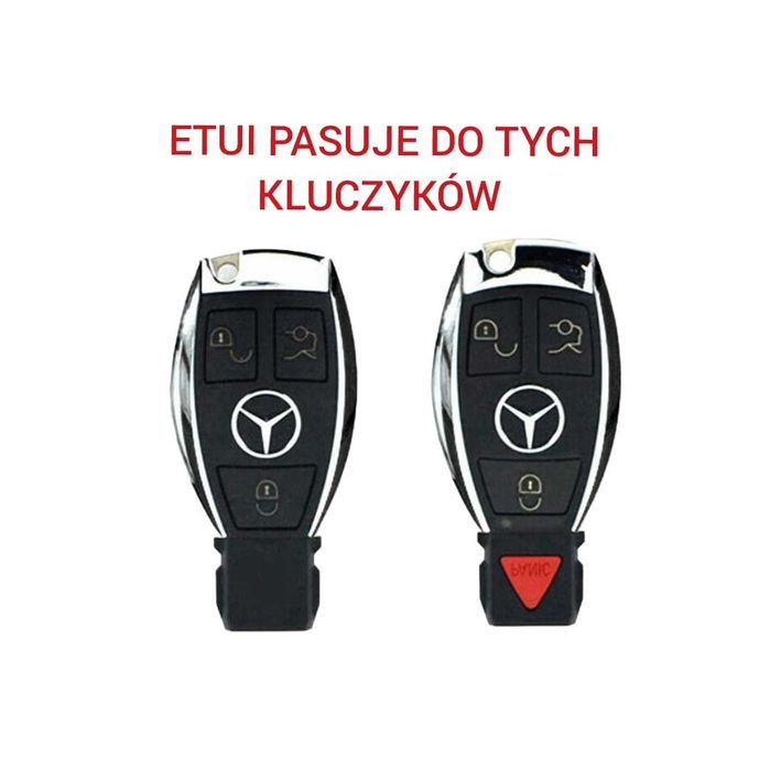 Mercedes Obudowa Etui z Breloczkiem