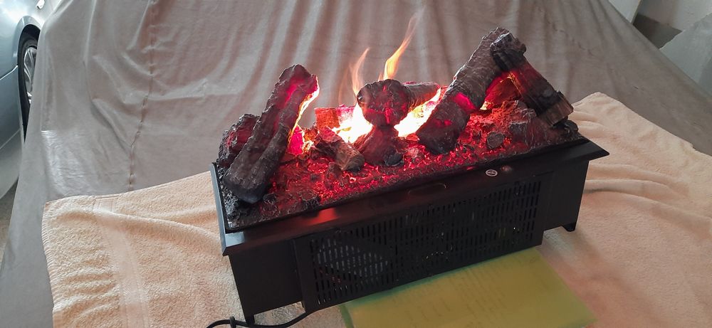 Vendo lareira eléctrica conforme foto efeito decorativo excecional