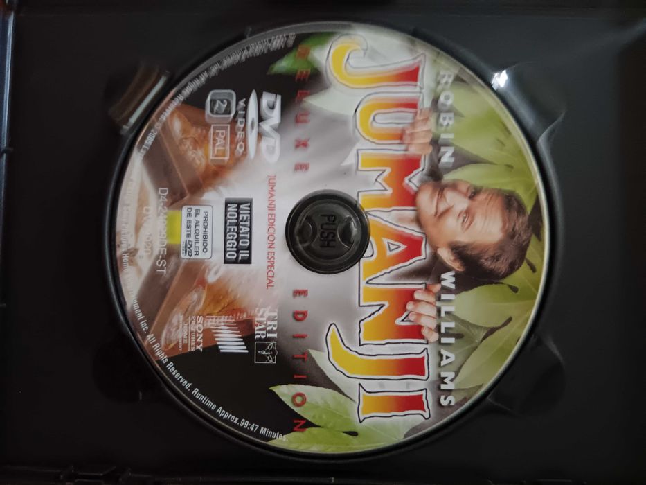 filme dvd original - jumanji