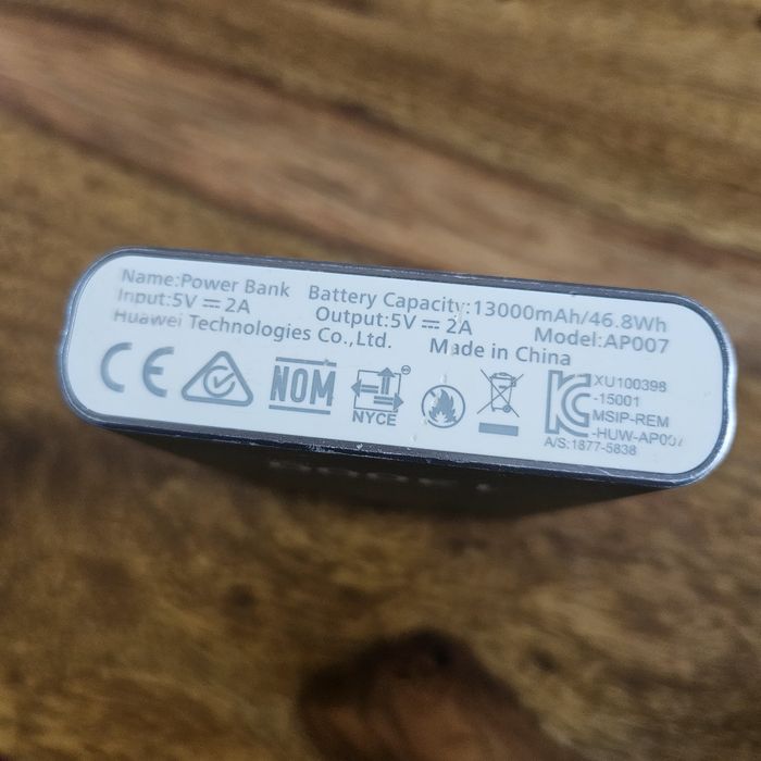 huawei ap007 powerbank sprawny 13000mAh