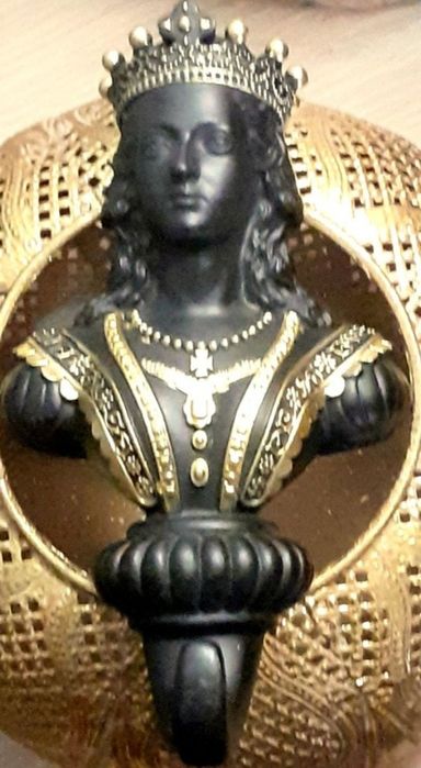 Busto Rainha Monarquia pendurar Medieval Gancho Decorativo