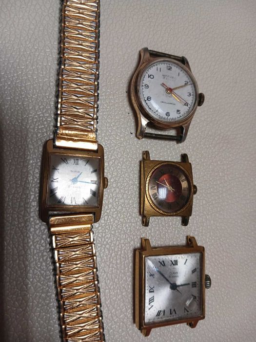 Часы времен развитого социализма \позолота\