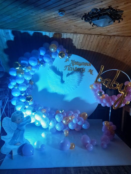 Фотозони, арки, букети з кульок