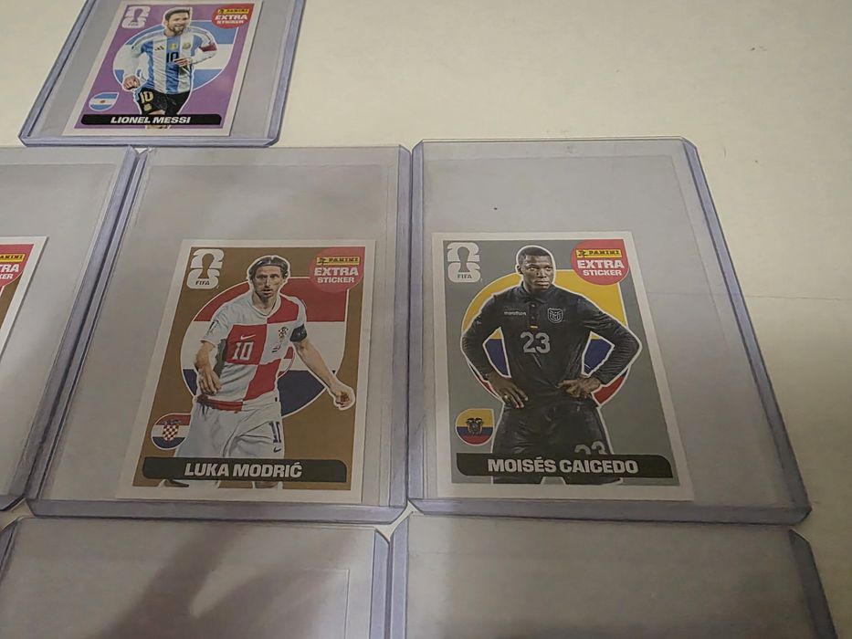 Lote de 9 Extra Stickers do Mundial 2026