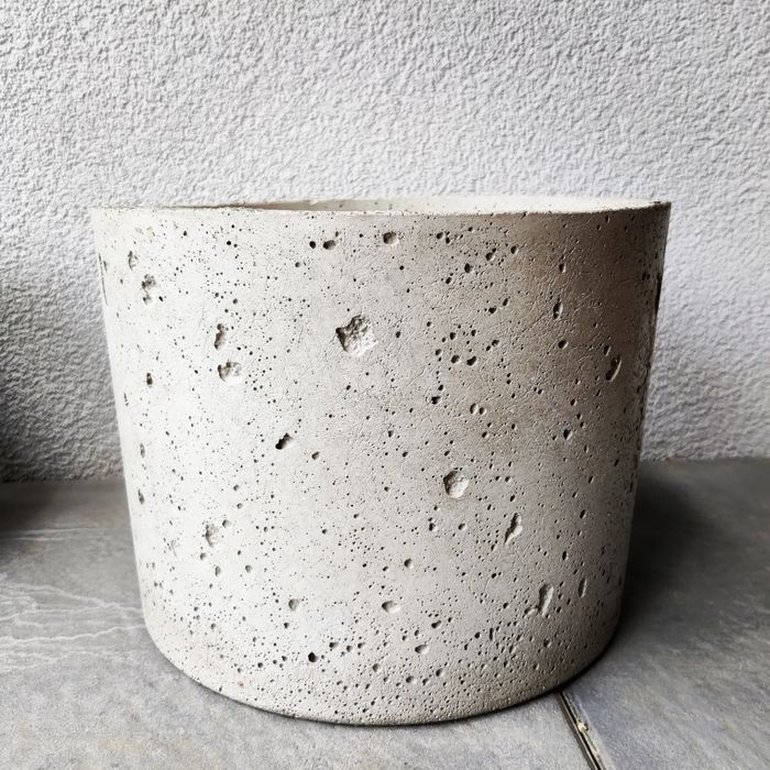 Zewnętrzne betonowe donice