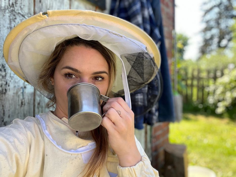 Miód kremowany z Miętą 0,5 kg MyHoney