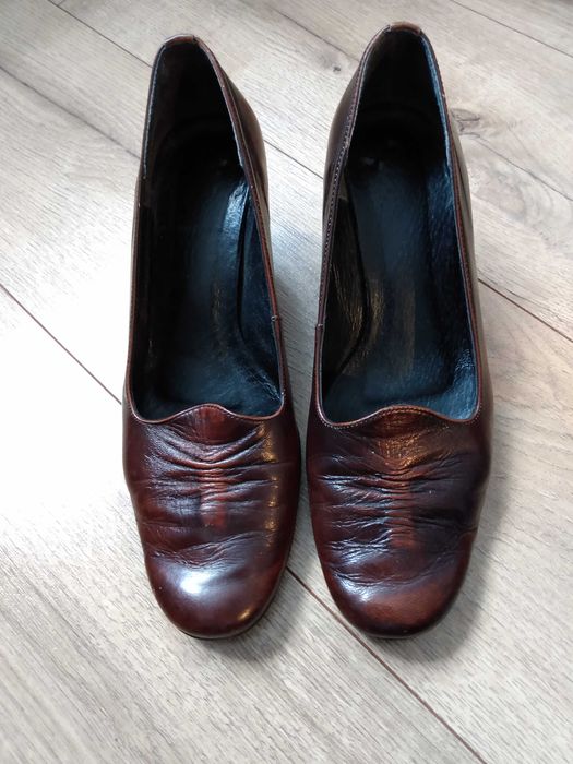 Brązowe szpilki rozmiar 40