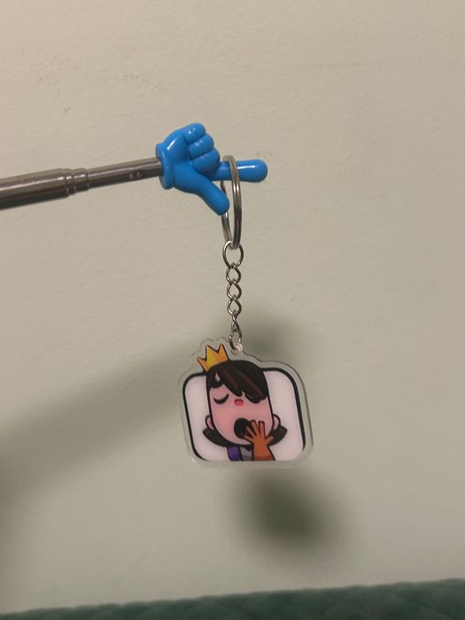 Брелок клеш рояль принцеса