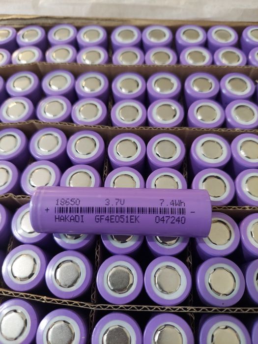 Аккумулятор HAKADI Li-ion 18650 2000mAh 3.7V 7.4Wh: 75 грн