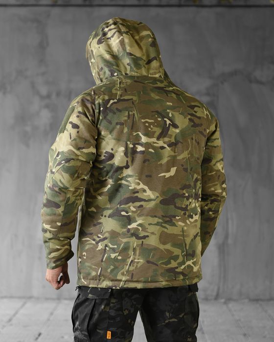 Куртка бушлат військовий мультикам зимовий утеплений тактичний зсу