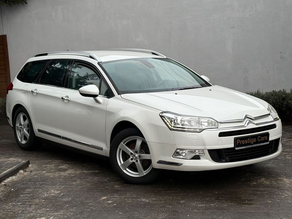 Citroën C5 Biała Perła! 2.0hdi 150km lift 139.000km servis kamera orginal ledy